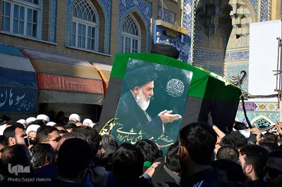 تشییع آیت الله شاهرودی در قم