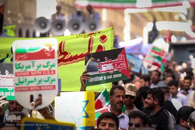 راهپیمایی روز جهانی قدس _ اهواز 
