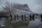 آشتی اصفهان با برف