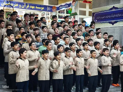 غرفه مؤسسه مهد قرآن در نمایشگاه قرآن تبریز