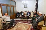 عیادت امام جمعه تبریز از جانبازان سرافراز دفاع مقدس