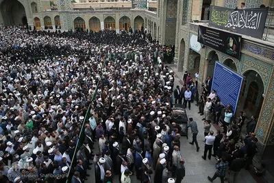 Ayatollah Fateminia in Qom beigesetzt