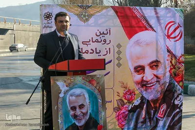 رونمایی از سردیس سردار شهید قاسم سلیمانی
