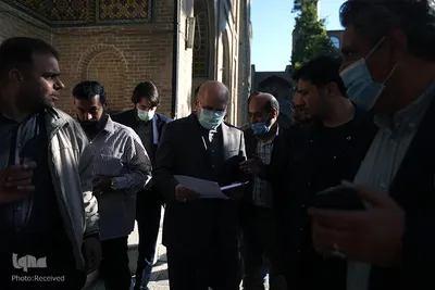 مراسم ترحیم آیت‌الله فاطمی‌نیا