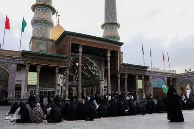 مراسم معنوی اعمال ام داود در حرم عبدالعظیم الحسنی(ع)