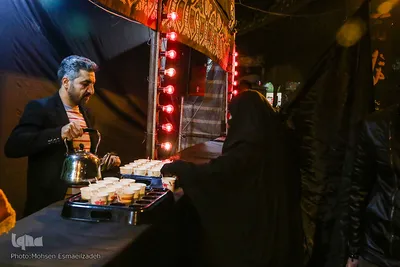 مشهد در شب شهادت حضرت فاطمه سلام الله علیها
