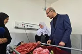 عیادت استاندار کرمانشاه از مجروحان حملات موشکی آمریکا و رژیم صهیونیستی