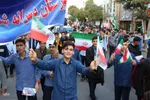 حضور اراکی‌ها در راهپیمایی 13 آبان