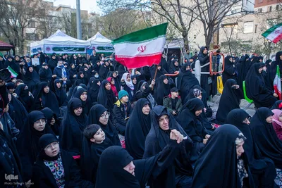 مراسم یادبود شهدای خانواده رستمی