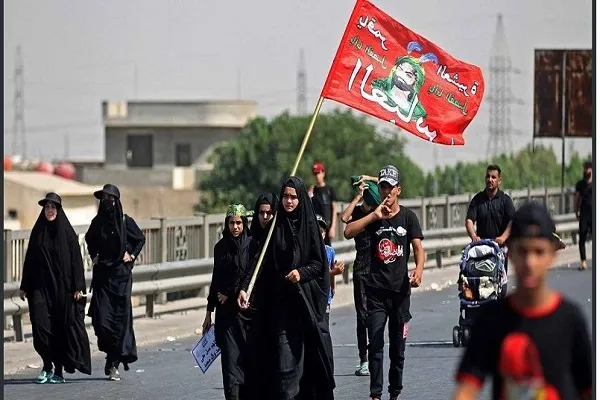 افتتاح پلی در استان کربلا در آستانه مراسم اربعین حسینی