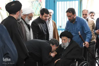 مجلس بزرگداشت مرحوم آیت‌الله شوشتری در گلستان شهدای اصفهان