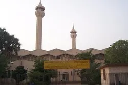 Mali : grande mosquée de Bamako, conclave des maîtres et élèves coraniques