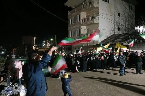 بیعت و خونخواهی مردم سنگده در شب چهارم فروردین