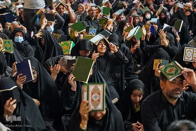 احیا در حرم امام علی‎‎