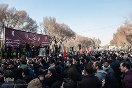 مراسم تشییع پیکرهای مطهر شهدای سقوط هواپیمای اوکراینی در همدان و اصفهان