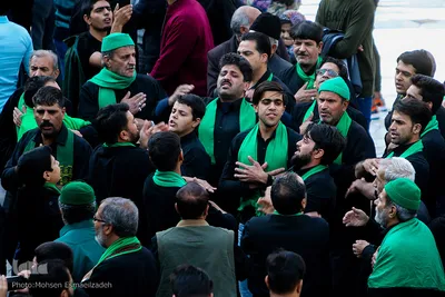 عزاداری ۲۸ صفر در حرم مطهر رضوی