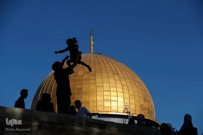 اقامه نماز عید سعید فطر در مسجدالاقصی