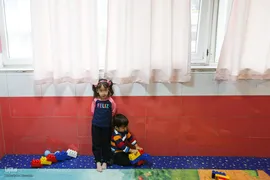 شوق زندگی در شیرخوارگاه حضرت آمنه(س)