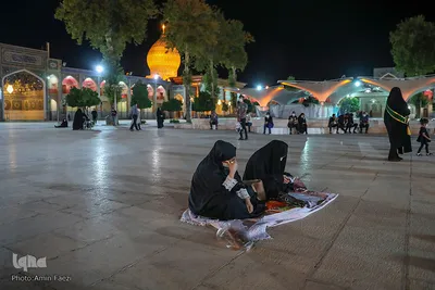 شاهچراغ ، سوگوار شهادت امام جواد (ع)