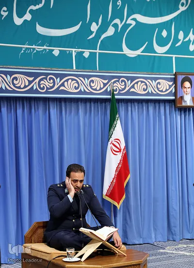 دیدار فرماندهان نیروی هوایی و پدافند هوایی ارتش با رهبر انقلاب