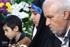 دیدار با خانواده شهید مدافع حرم محرم ترک