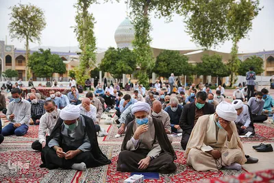 اقامه نماز عید قربان در حرم شاهچراغ(ع)