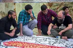 کارگاه ملی کتیبه و پرچم در حرم مطهر شاهچراغ (ع)