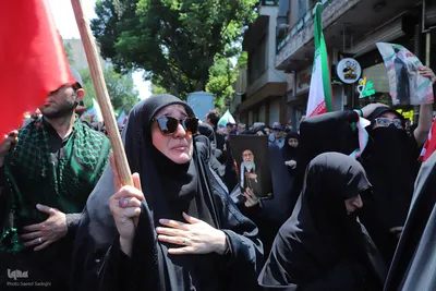 اجتماع مردم تبریز در خونخواهی رهبر شهید