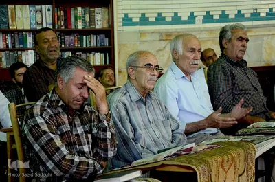 مراسم پرفیض دعای ندبه در مهدیه تبریز