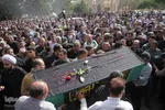 تشییع پیکر جان‌باختگان حادثه قطار مشهد ـ یزد