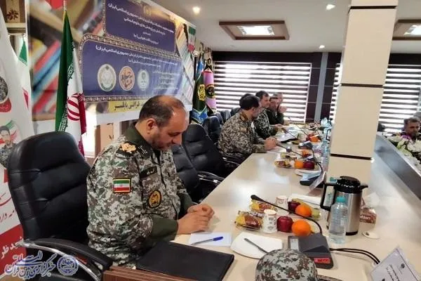 آیین افتتاحیه چهل‌وسومین نشست میز تخصصی ناشران ارتش جمهوری اسلامی ایران در بابلسر