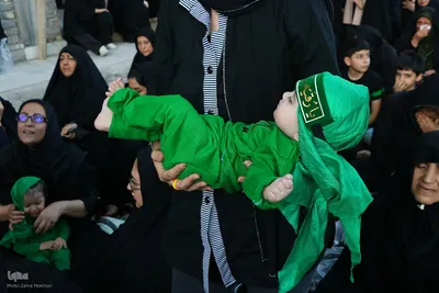مراسم شیرخوارگان حسینی در مبارکه