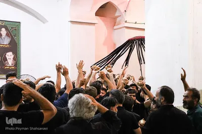 مراسم سنتی سنج زنی در آران و بیدگل