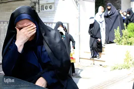 مراسم تشییع و خاکسپاری شهید گمنام در فدراسیون تکواندو 