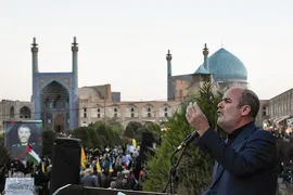 تجمع بزرگ مردم اصفهان در حمایت از عملیات «وعده صادق ۲»