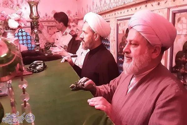 آیین غبارروبی آستان مقدس  امامزاده ابراهیم ع بابلسر همراه با تجلیل منتخبین متسابقین چهل و ششمین دوره مسابقات سراسری قرآن کریم