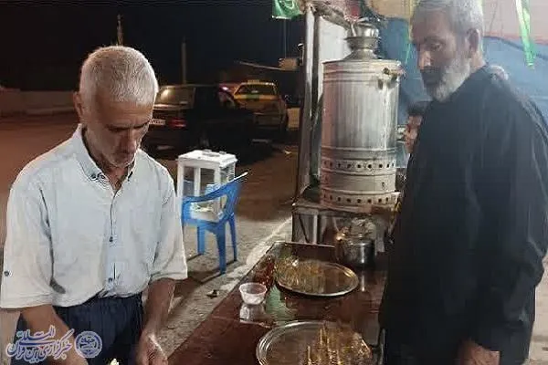 برپایی موکب حضرت زینب( س) متی کلا بابل