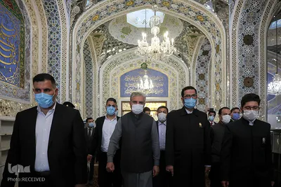 دیدار وزیر امورخارجه پاکستان با تولیت آستان قدس رضوی