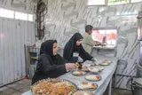 خدمت مواکب ملایر به زائران اربعین