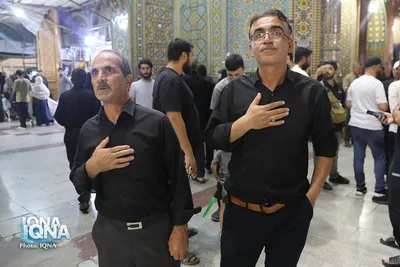 شب رحلت نبی مکرم اسلام(ص) در حرم بانوی کرامت
