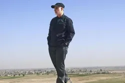 Un tableau fait par le général Soleimani dédié à l'ayatollah Khamenei