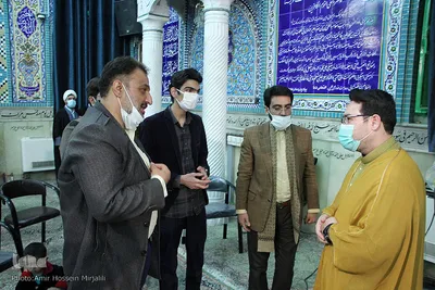 محفل انس با قرآن با حضور حسینی قاری بین المللی در یزد‎