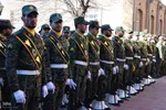 مراسم تشییع و تدفین شهید گمنام در دانشگاه هنر اسلامی تبریز‎