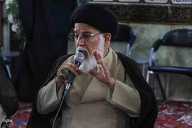 دیدارعوامل اجرایی سی و هشتمین جشنواره ملی قرآن با پدر شهید آیت‌الله آل‌هاشم‎
