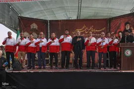 رزمایش اربعین حسینی هلال احمر