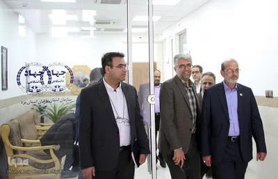 بازدید رییس جهاد دانشگاهی کشور از خبرگزاری ایکنا استان یزد‎‎