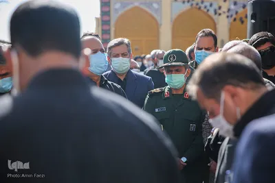 تشییع والده سردار سرتیپ پاسدار غلامحسین غیب‌پرور