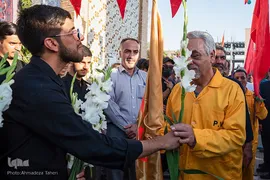 آیین تجلیل از آزادگان سرافراز وخانواده های معظم شهدای آزاده‎‎