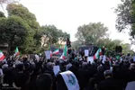 اجتماع ضد صهیونیستی دستجات و هیئات حسینی تبریز