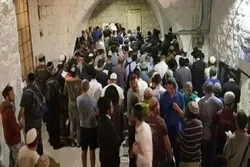 حضرت یوسف (ع) کی قبر پر صہیونی آباد کاروں کا حملہ اور فلسطینیوں کے ساتھ زبردست جھڑپ